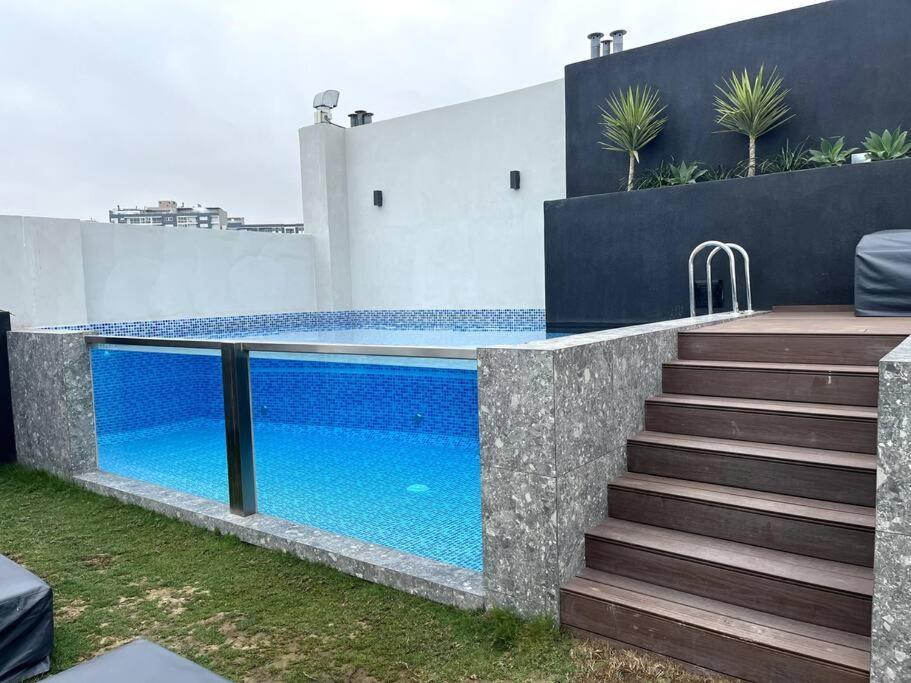 Luxury Apartment In Miraflores With Rooftop Pool 리마 외부 사진