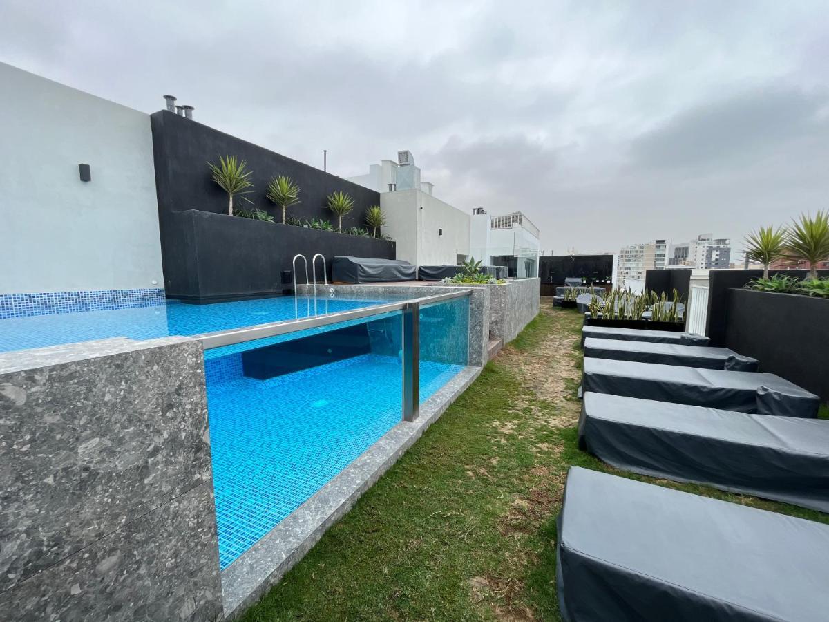 Luxury Apartment In Miraflores With Rooftop Pool 리마 외부 사진
