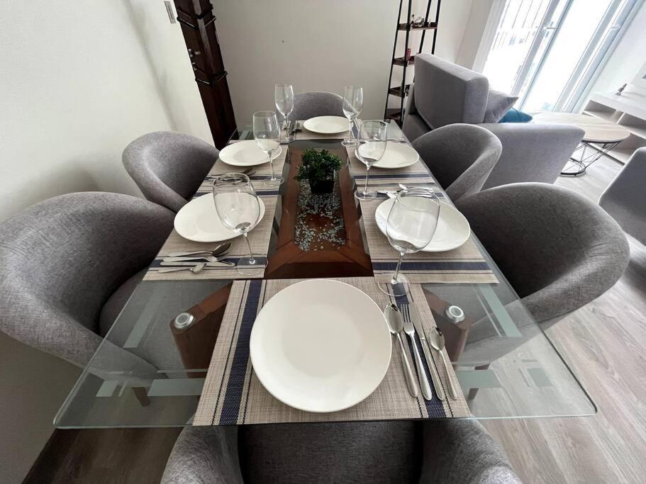 Luxury Apartment In Miraflores With Rooftop Pool 리마 외부 사진